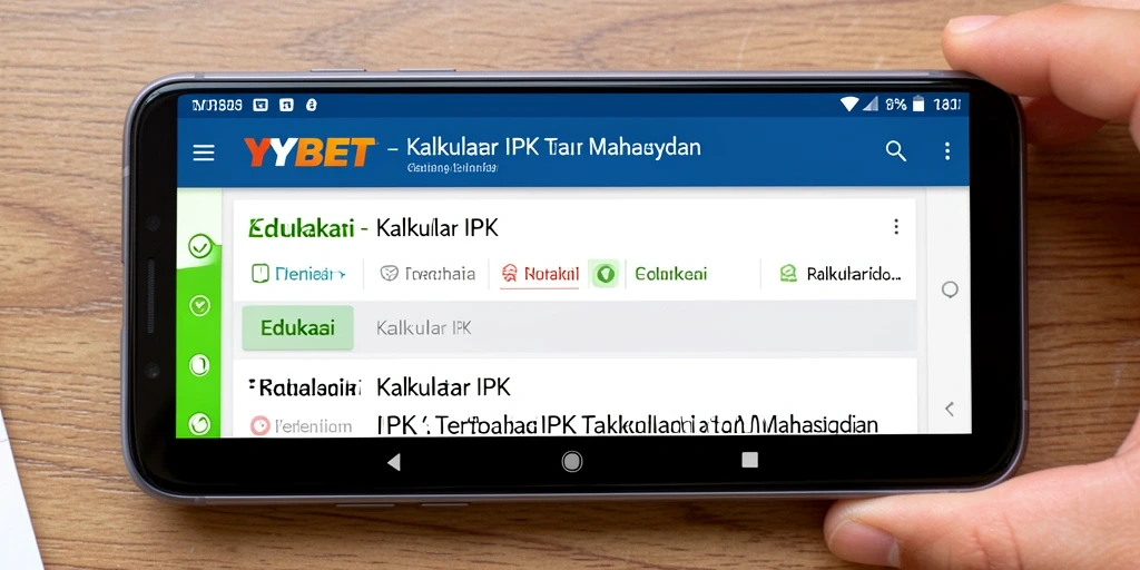 Tampilan antarmuka YYBET untuk Kalkulator IPK yang sederhana dan efektif.